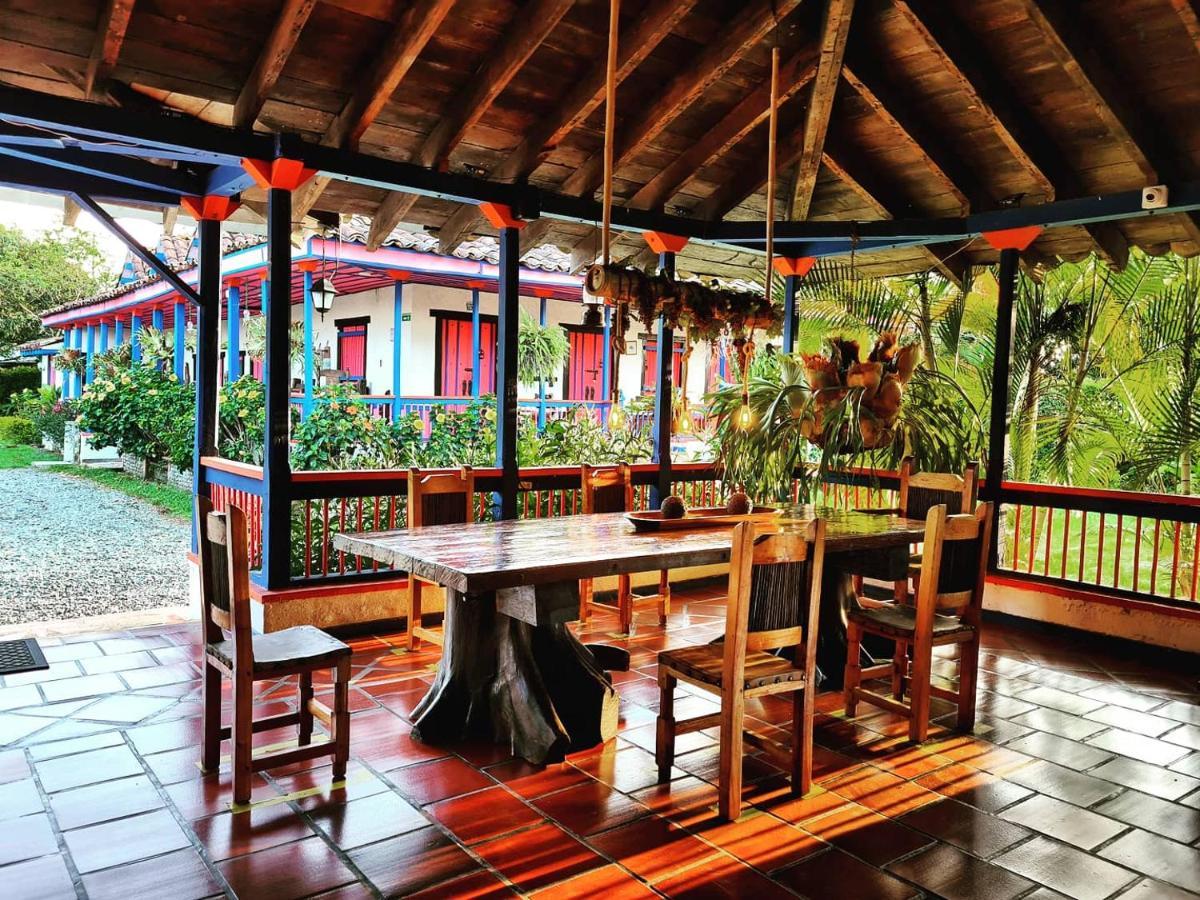 El Percal Hacienda Hotel Montenegro Buitenkant foto